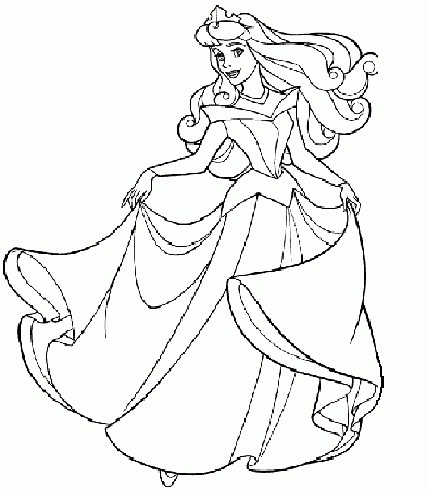 Disney Princess Coloring Pages For Kids | download free printable 
