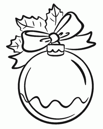 Free Coloring Pages Ornaments