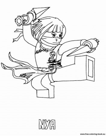 Ninjago Coloring Pages Online