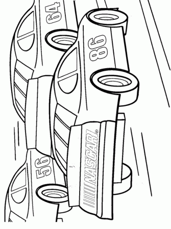 Image 14 NASCAR Coloring Pages
