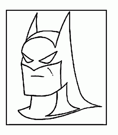 printable coloring pages batman