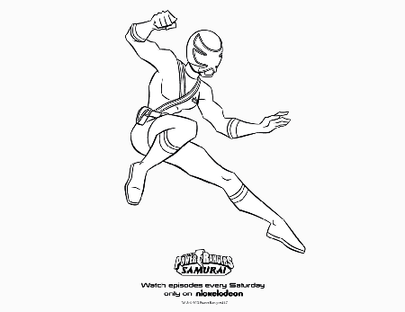 Power Ranger Coloring Page - Free Coloring Pages For KidsFree 