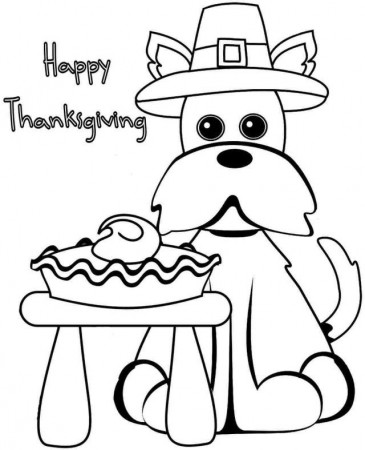 Printable Coloring Pages Thanksgiving For Kindergarten | Laptopezine.