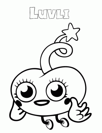 Moshi Monsters Coloring Pages