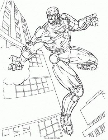 Coloring Page - Iron man coloring pages 47
