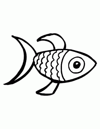 Fish Color Fish Coloring Coloring Pages Children Kids Printable 