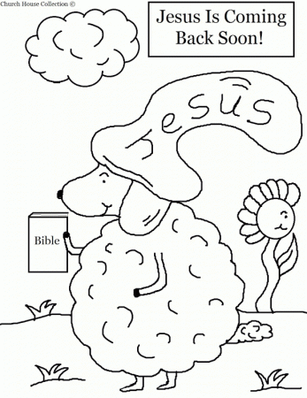 Sunday school color pages - Coloring Pages & Pictures - IMAGIXS