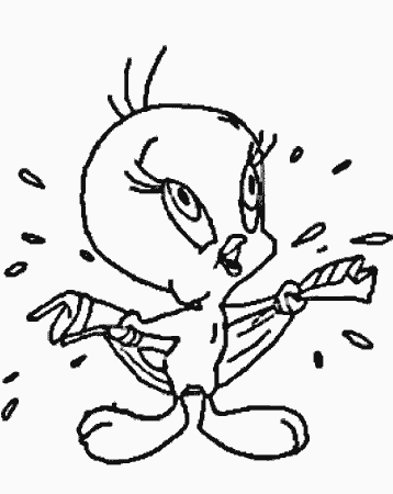 tweety looney Colouring Pages