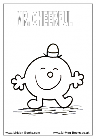 mr tickle?s Colouring Pages (page 2)