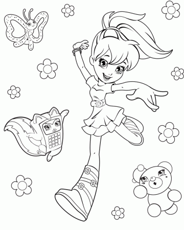 new Polli Colouring Pages