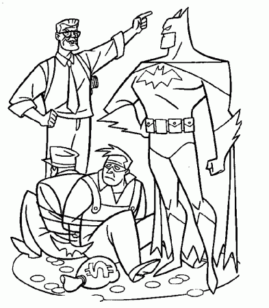 free printable coloring pages batman