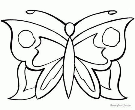 Coloring Pages Butterfly | Coloring Pages For Girls | Kids 