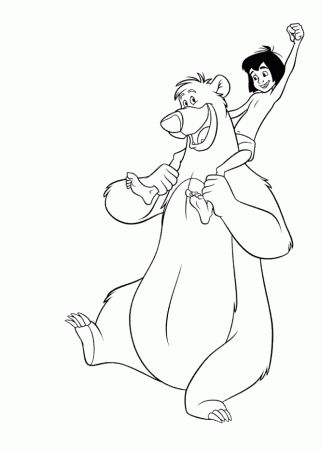 Pix For > Jungle Book Characters Coloring Pages