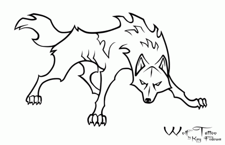 Wolf Tattoo by KayFedewa on deviantART