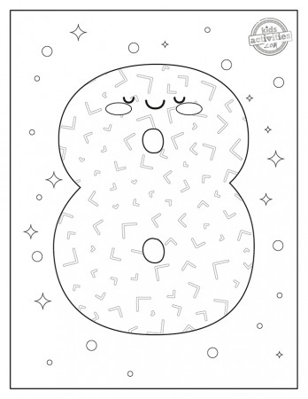 Coloring Pages with Numbers | Kids Activities Blog