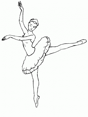 Simple Barbie In The Pink Shoes Coloring Pages Ballerina Kristyn ...