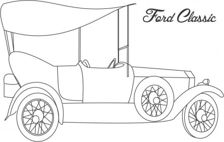 12 Pics of Classic Truck Coloring Pages - Classic Car Coloring ...