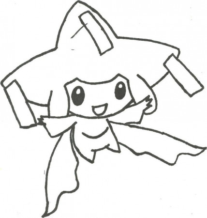 Photo Clips : How To Draw Pokemon Jirachi