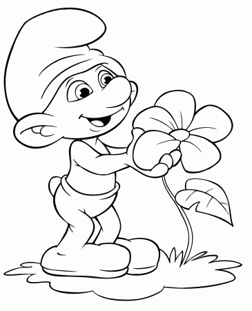 Smurf Coloring Pages From The Movie Smurfs 2 Coloring Pages Online ...