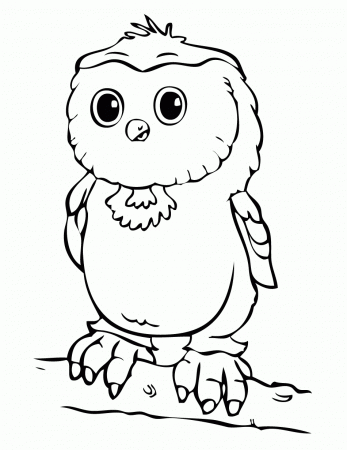 Owl Babies Coloring Page - Coloring Page Photos