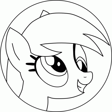 Mlp Coloring Pages Derpy - High Quality Coloring Pages