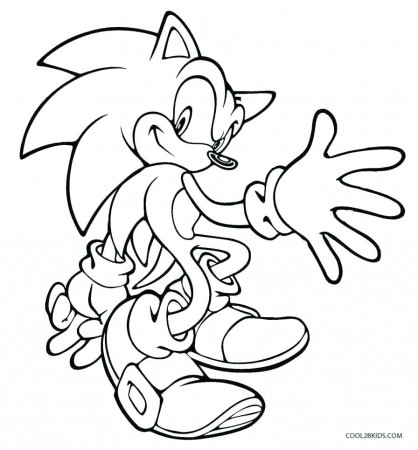 Coloring Pages : Super Sonic Coloring Pagesstonishing Picture ...