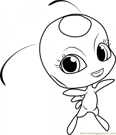 Tikki Coloring Page - Free Miraculous Ladybug Coloring Pages ...