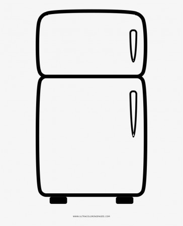 Refrigerator Clipart Black And White ...