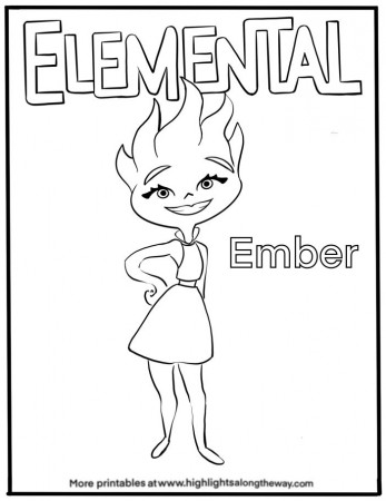 Elemental Coloring Pages and Activity ...