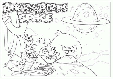 Angry Space Coloring Pages - Coloring Pages For All Ages