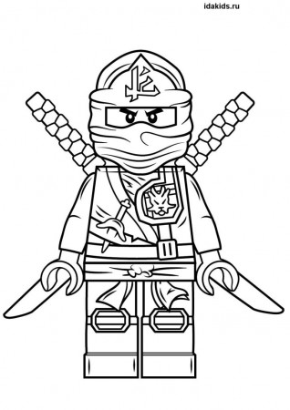 Ninjago Lego Ninja Go coloring page: print for free