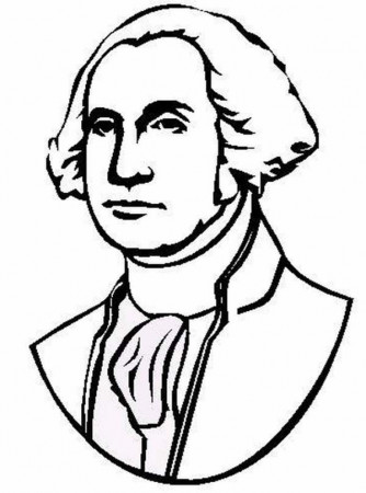George Washington - Coloring Pages for Kids and for Adults