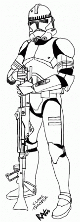 clone trooper coloring page - High Quality Coloring Pages