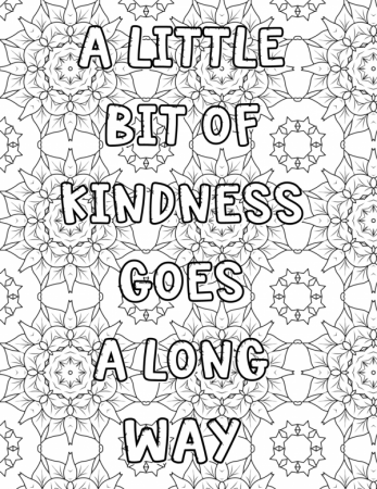 48 Free Kindness Coloring Pages for Kids and Adults - 24hourfamily.com
