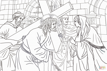 Stations Of The Cross Coloring Pages (16 Pictures) - Colorine.net ...