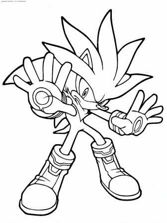 Sonic The Hedgehog Coloring Pages To Print - Coloring Page Photos