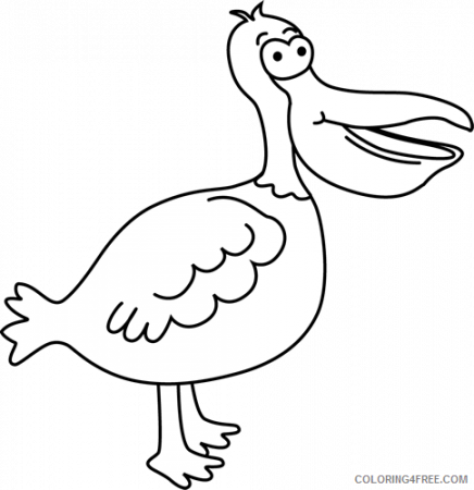 Pelican Coloring Pages pelican D9siWr Printable Coloring4free -  Coloring4Free.com