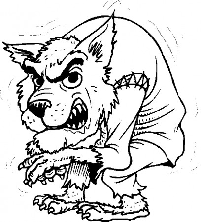 9 Best Werewolves Coloring Pages for Kids - Updated 2018
