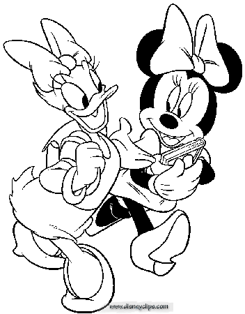 Mickey Mouse & Friends Coloring Pages (6) | Disneyclips.com