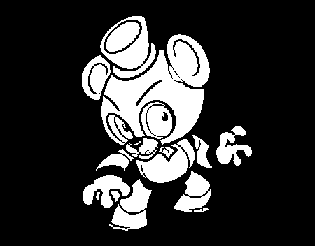 Toy Freddy from Five Nights at Freddy's coloring page ...
