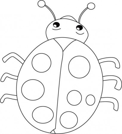 Ladybug smiles, stomach cries coloring pages | Ladybug ...
