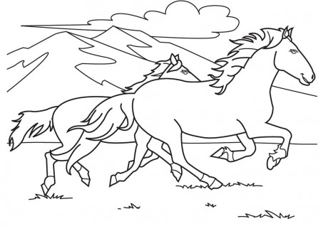 Horse Coloring Pages | Horse coloring pages, Coloring pages ...