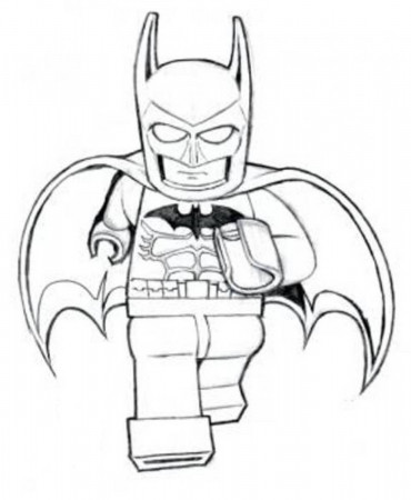 Lego Batman Coloring Pages To And Print For adult