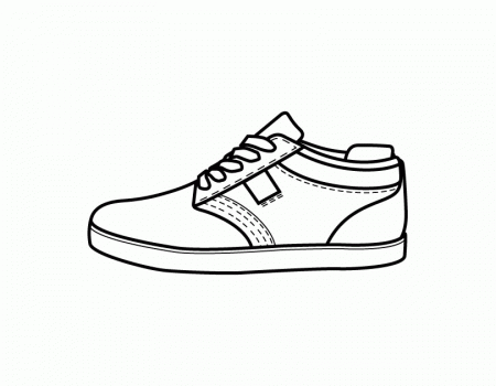 Free Coloring Page Shoes, Download Free Clip Art, Free Clip ...