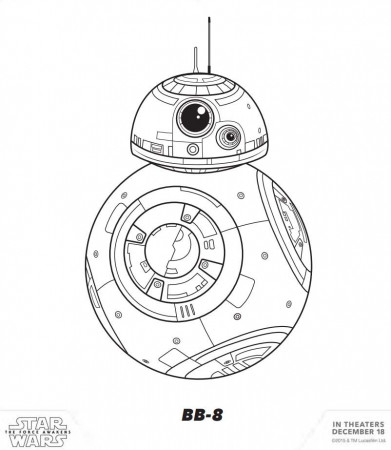 STAR WARS: THE FORCE AWAKENS - Coloring & Activity Sheets ...