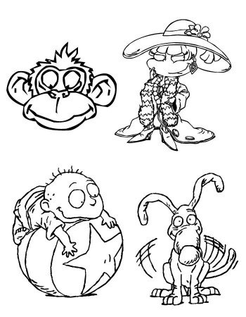 Rugrats Colouring Pages (page 2)