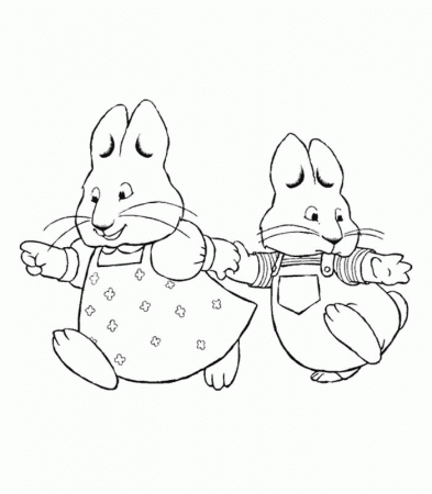 Download Max And Ruby Thanksgiving Coloring Pages Or Print Max And 