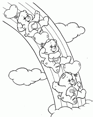 Care Bears 3 Coloring Page