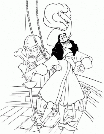 Disney Peter Pan print coloring pages. 1