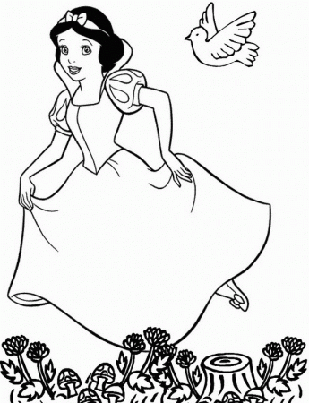 biancaneve Colouring Pages (page 3)